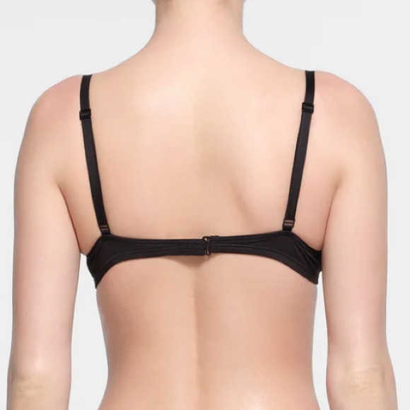 Skims Signature Swim Underwire Scoop Bikini Top - Picture 2 of 6